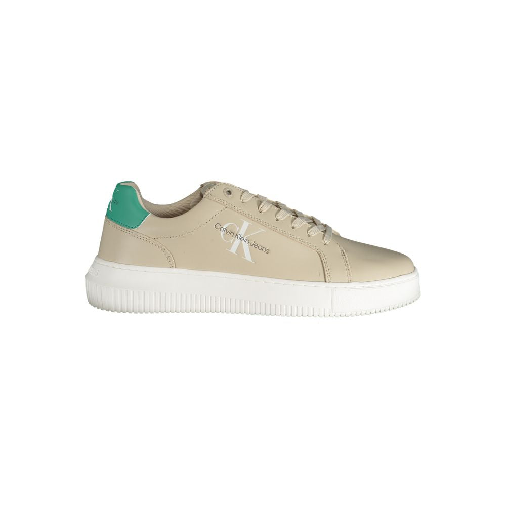 Calvin Klein Beige Polyester Sneakers