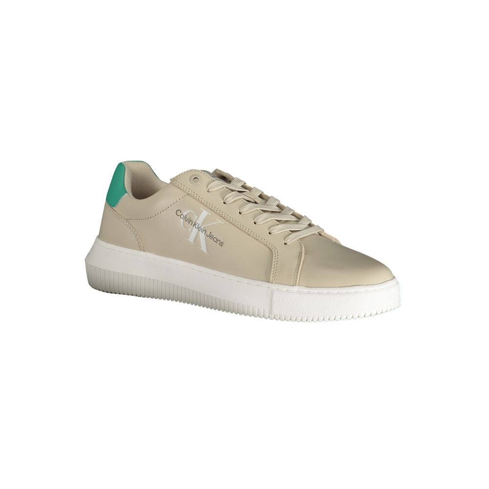 Calvin Klein Beige Polyester Sneakers