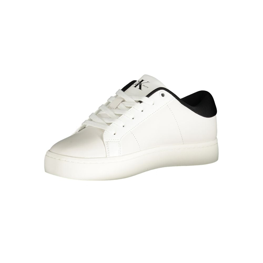 Calvin Klein sneakers made of white polyester