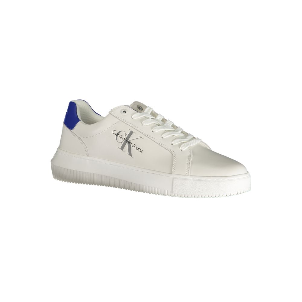 Calvin Klein sneakers made of white polyester