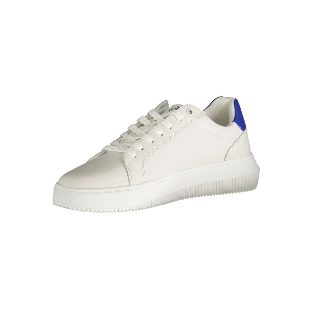 Calvin Klein sneakers made of white polyester