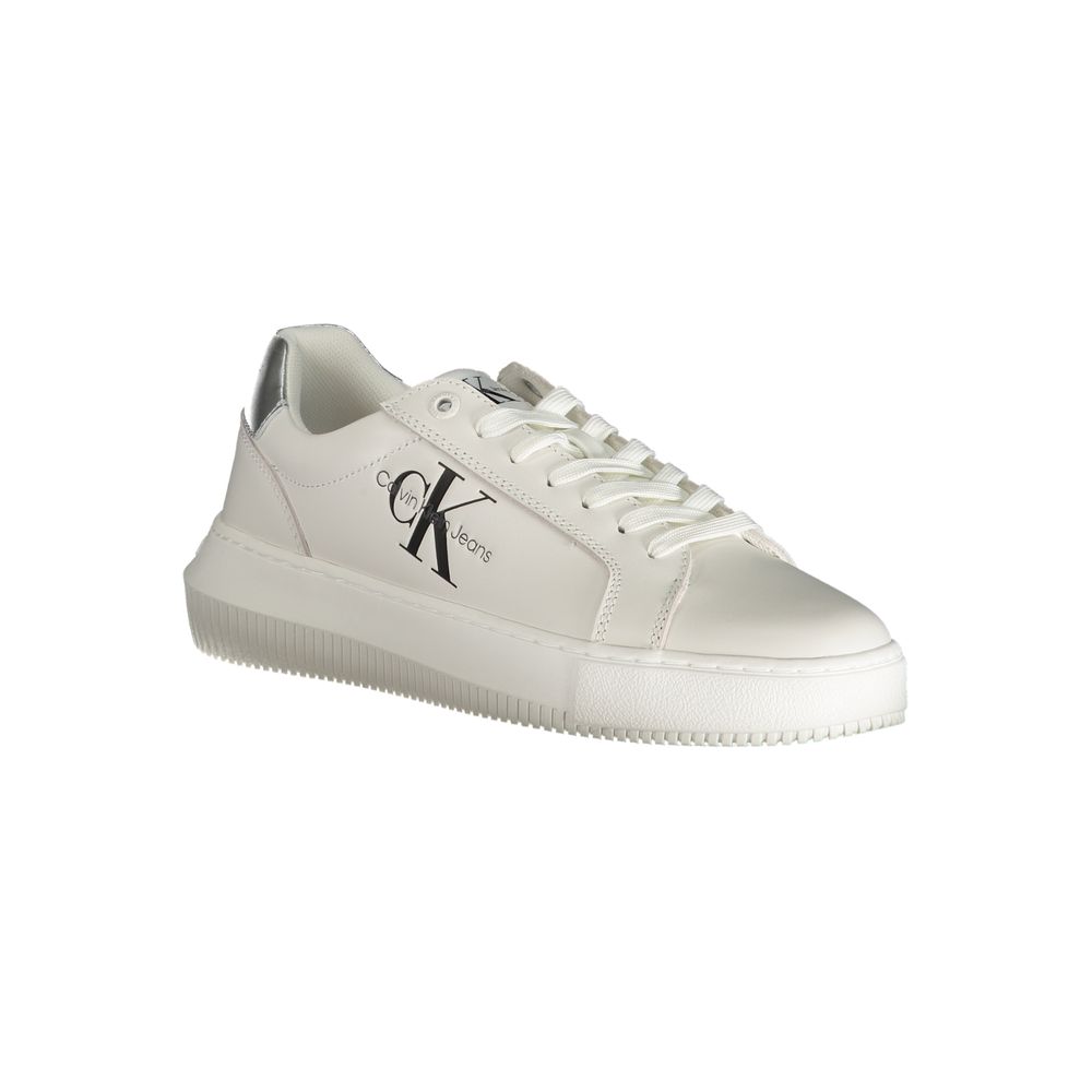 Calvin Klein sneakers made of white polyester