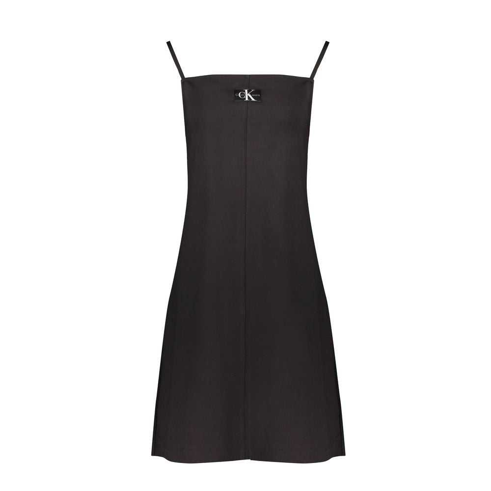 Calvin Klein Schwarzes Elastan-Kleid