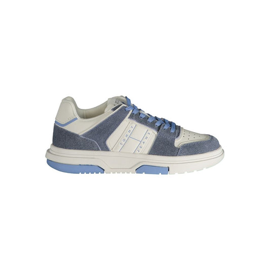 Tommy Hilfiger sneakers made of light blue polyester