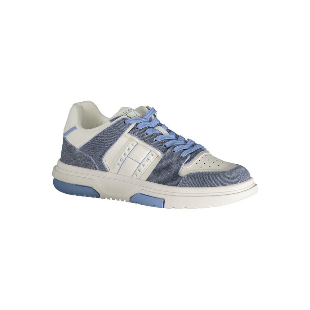 Tommy Hilfiger sneakers made of light blue polyester