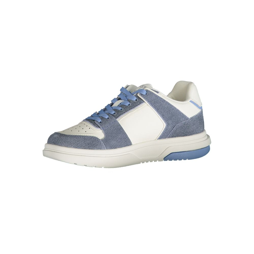 Tommy Hilfiger sneakers made of light blue polyester