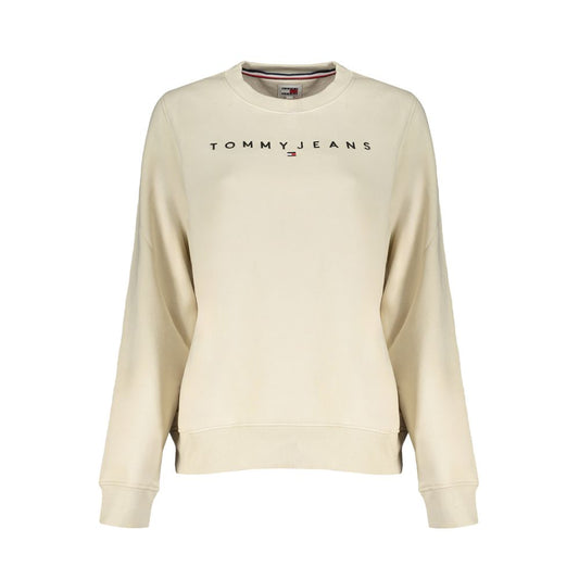 Tommy Hilfiger Beigefarbener Baumwollpullover