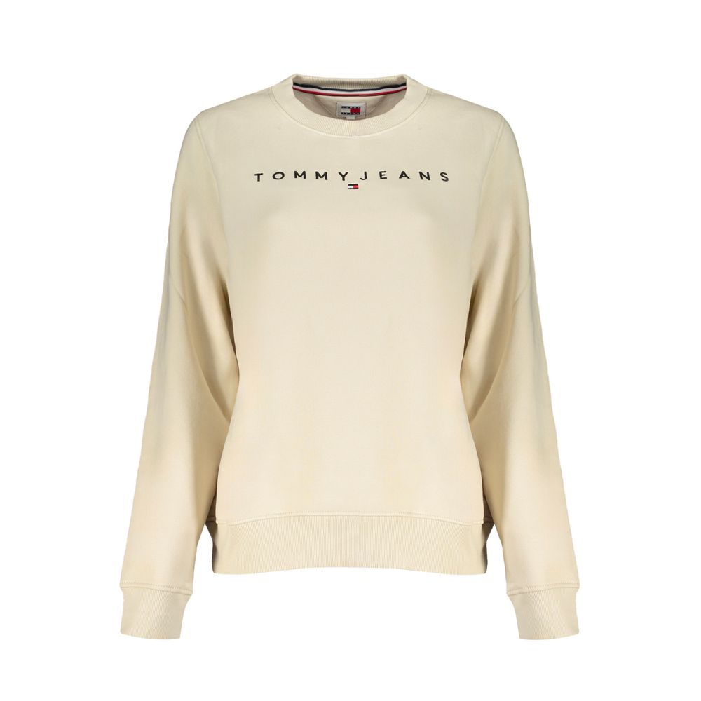 Tommy Hilfiger Beigefarbener Baumwollpullover