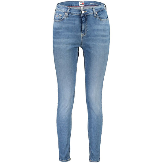 Tommy Hilfiger Blue Cotton Jeans &amp; Pants