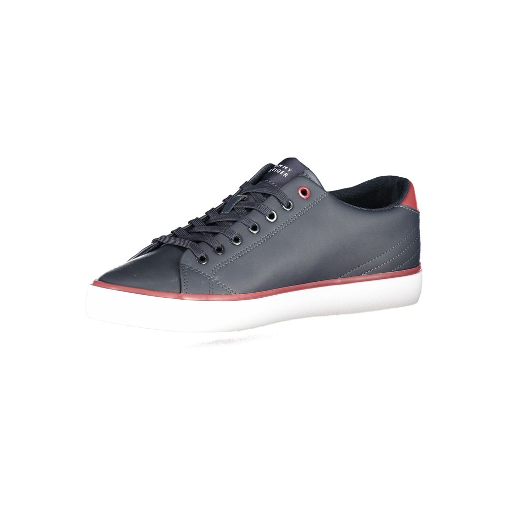 Tommy Hilfiger Blue Polyester Sneaker