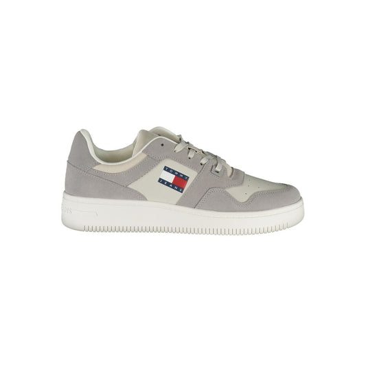 Tommy Hilfiger Gray Polyester Sneakers