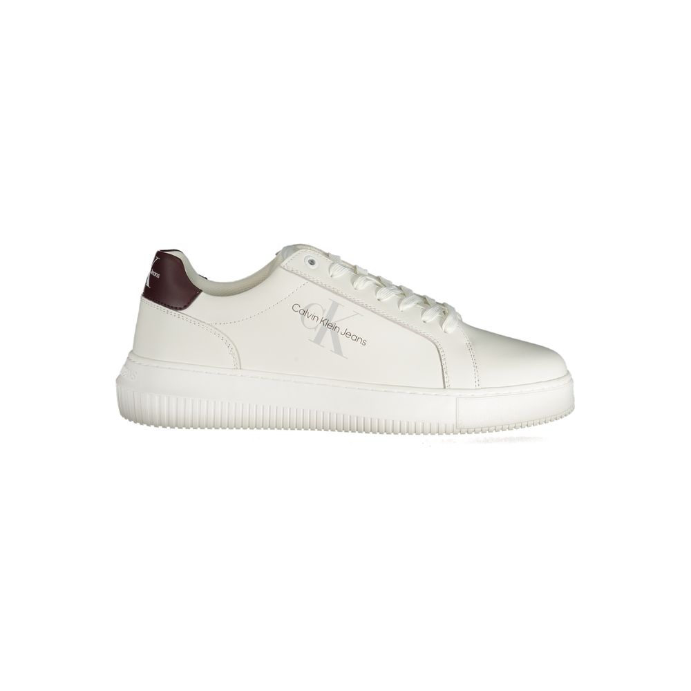 Calvin Klein sneakers made of white polyester