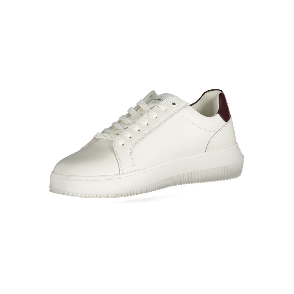 Calvin Klein sneakers made of white polyester