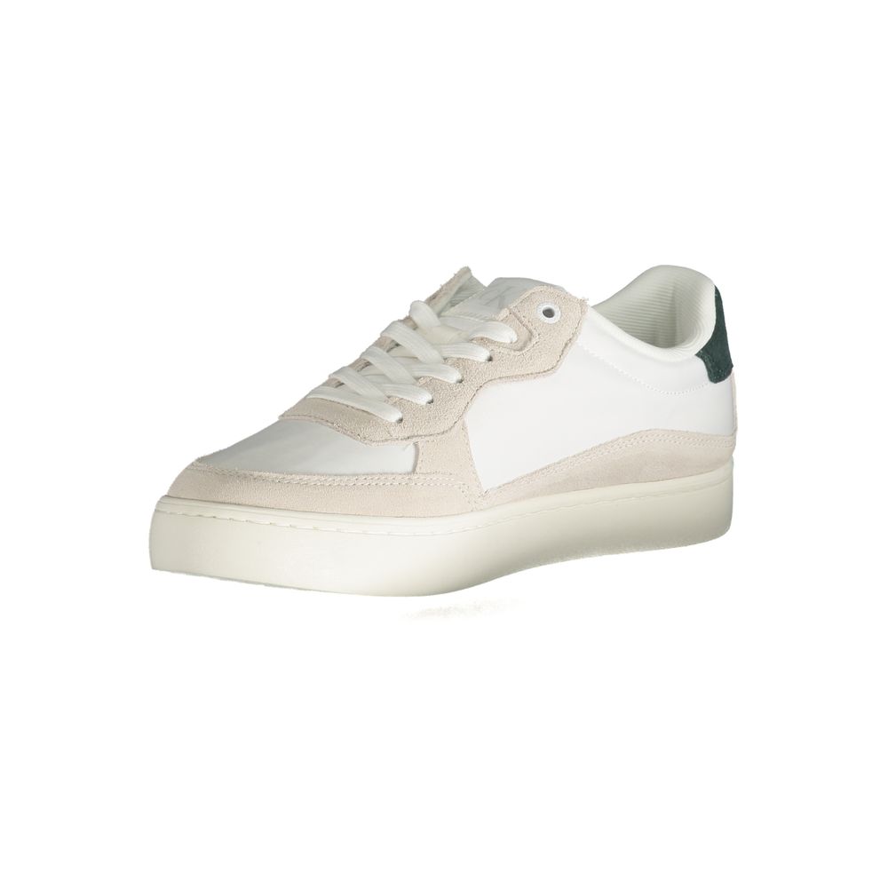 Calvin Klein White Leather Men's Sneakers