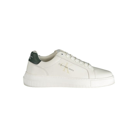 Calvin Klein sneakers made of white polyester