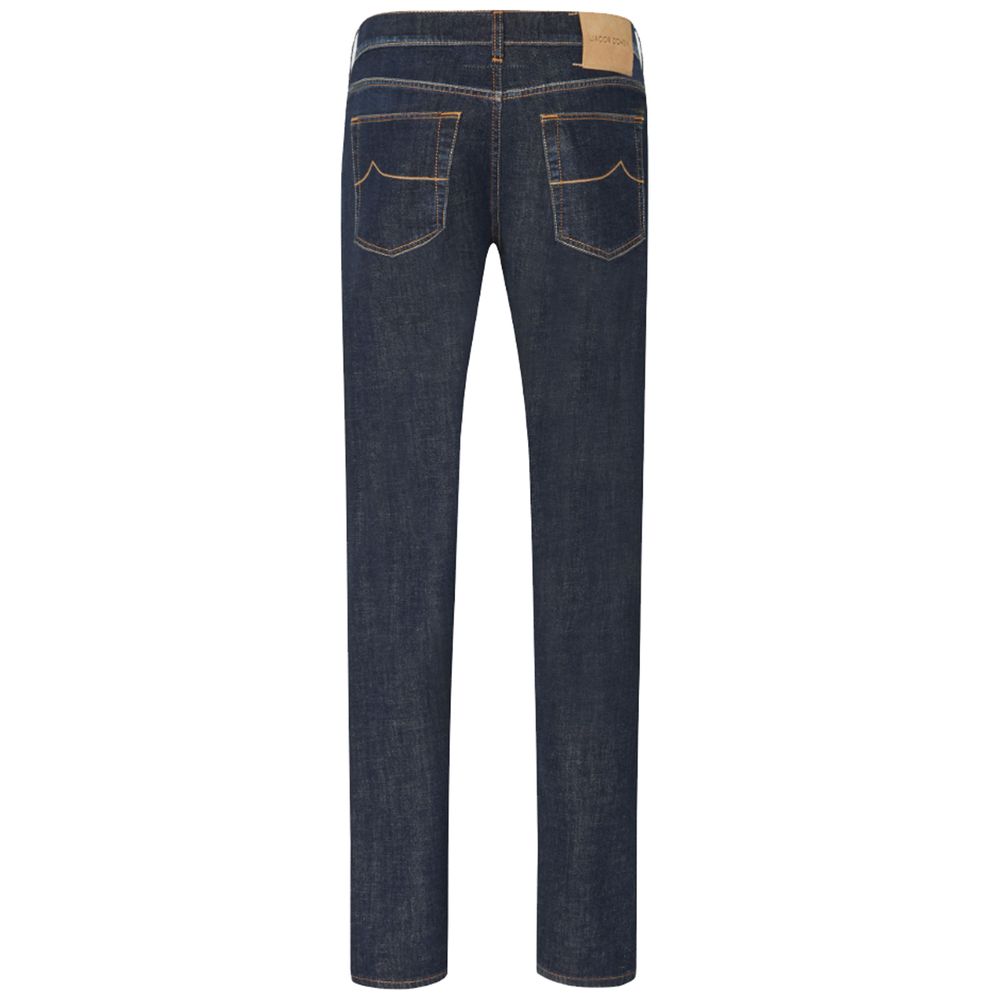 Jacob Cohen Blaue Baumwolljeans & Hose