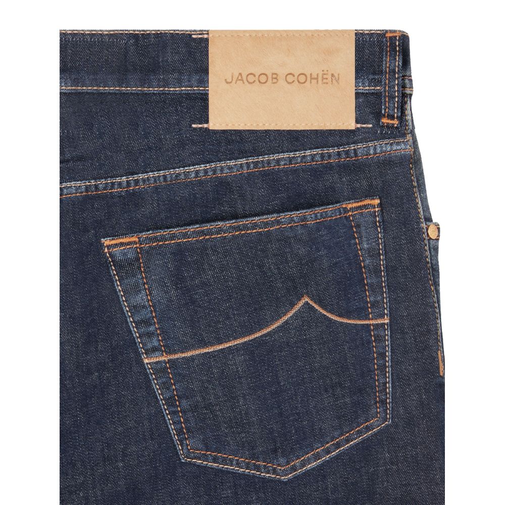 Jacob Cohen Blaue Baumwolljeans & Hose