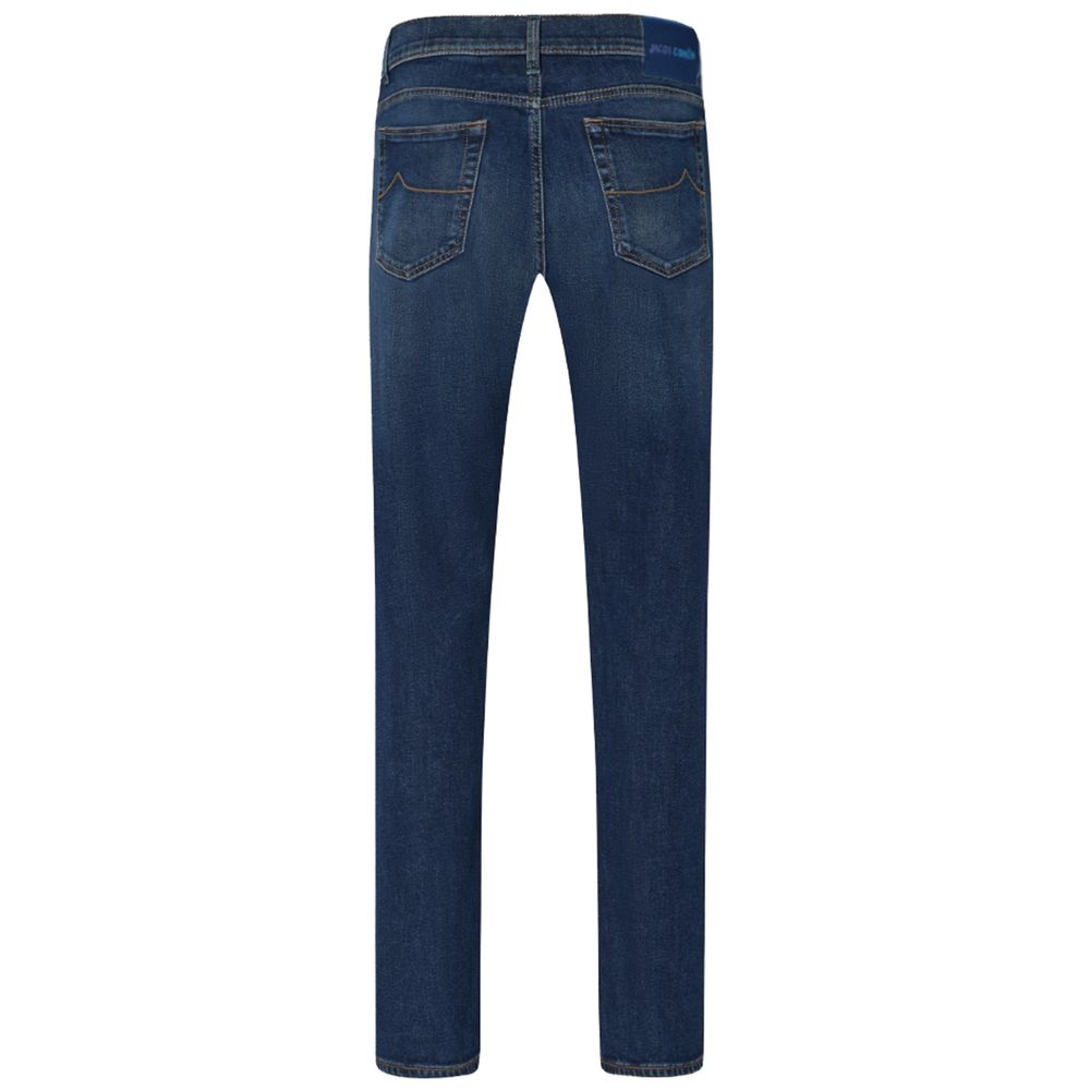 Jacob Cohen Blaue Baumwolljeans & Hose