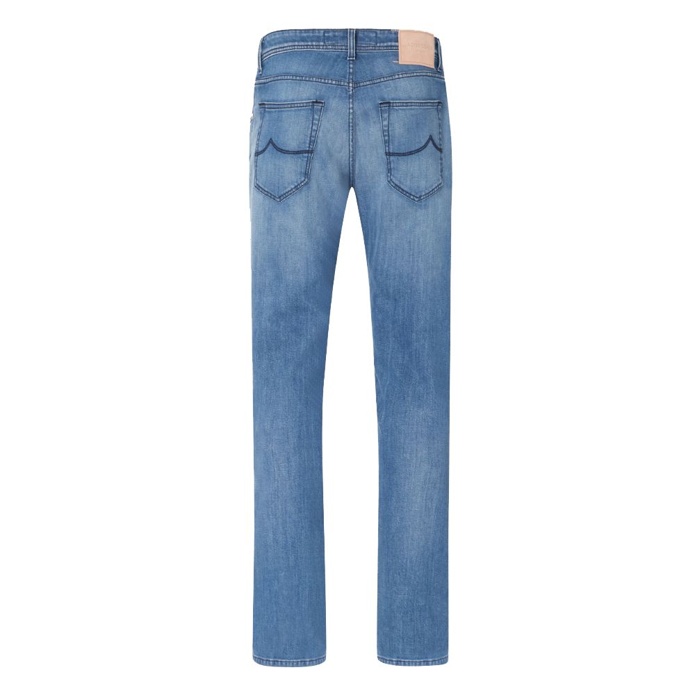 Jacob Cohen Hellblaue Baumwolljeans & Hose