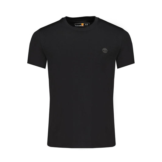 Timberland Black Cotton Men's T-Shirt