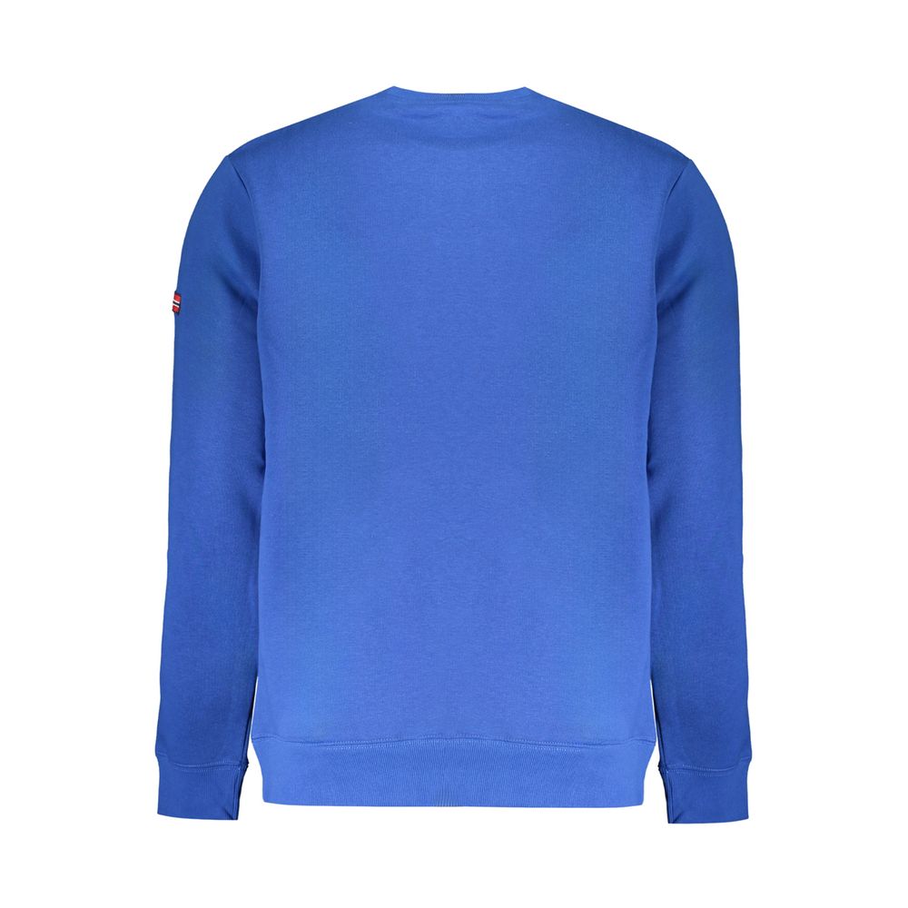 Norway 1963 Blauer Baumwollpullover für Männer