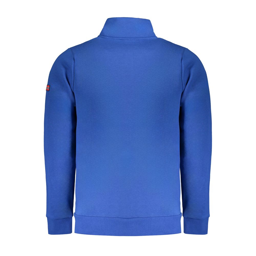 Norway 1963 Blauer Baumwollpullover für Männer