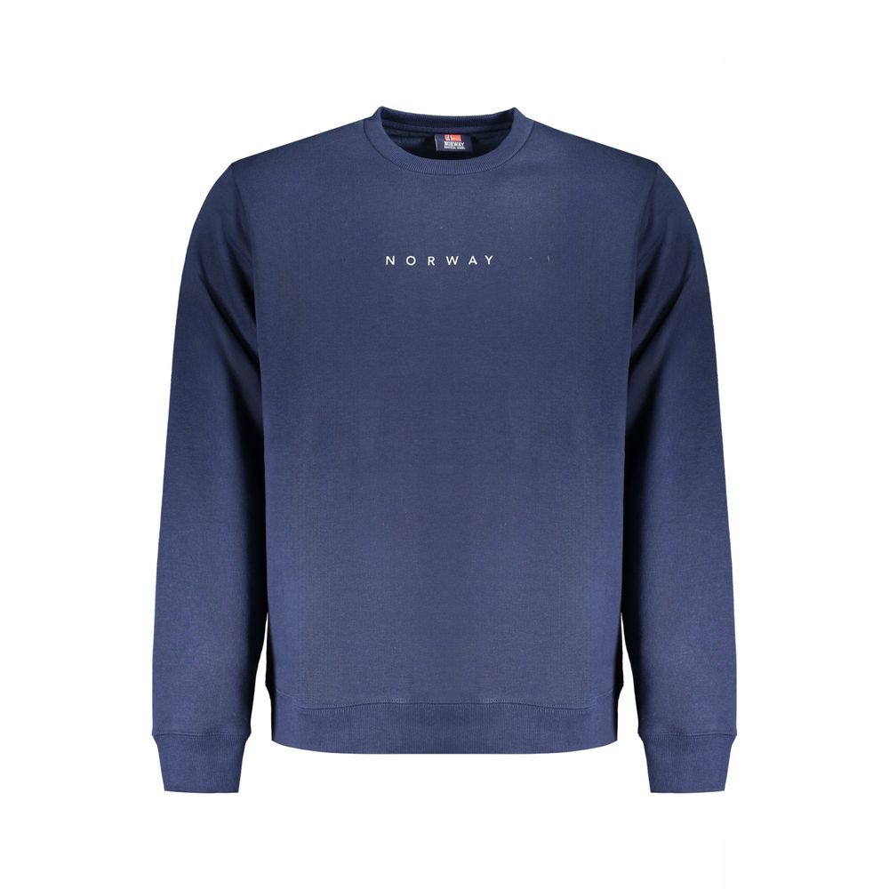 Norway 1963 Blauer Baumwollpullover für Männer