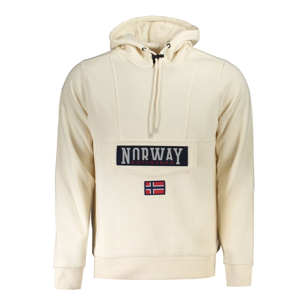 Norway 1963 Beige Baumwolle Männer Pullover