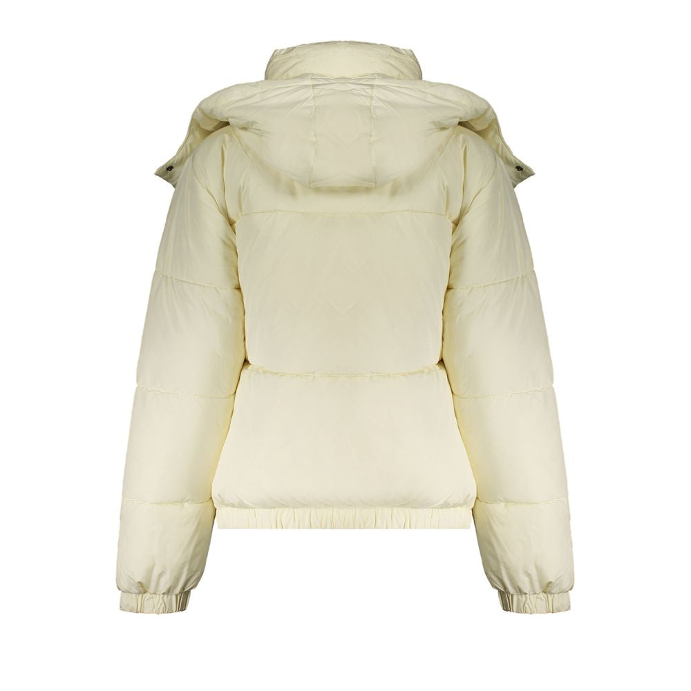 Fila Beige Polyester Women's Jacket