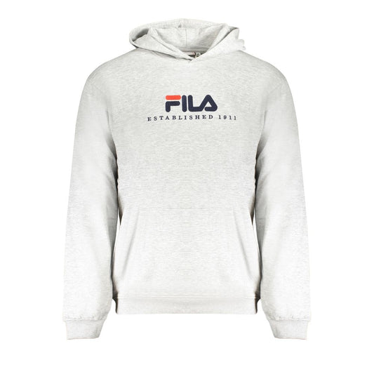 Fila Gray Cotton Sweater for Men