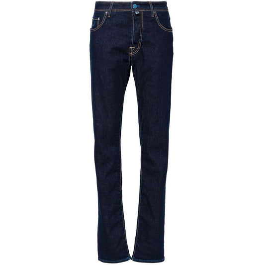 Jacob Cohen Blaue Baumwolljeans & Hose