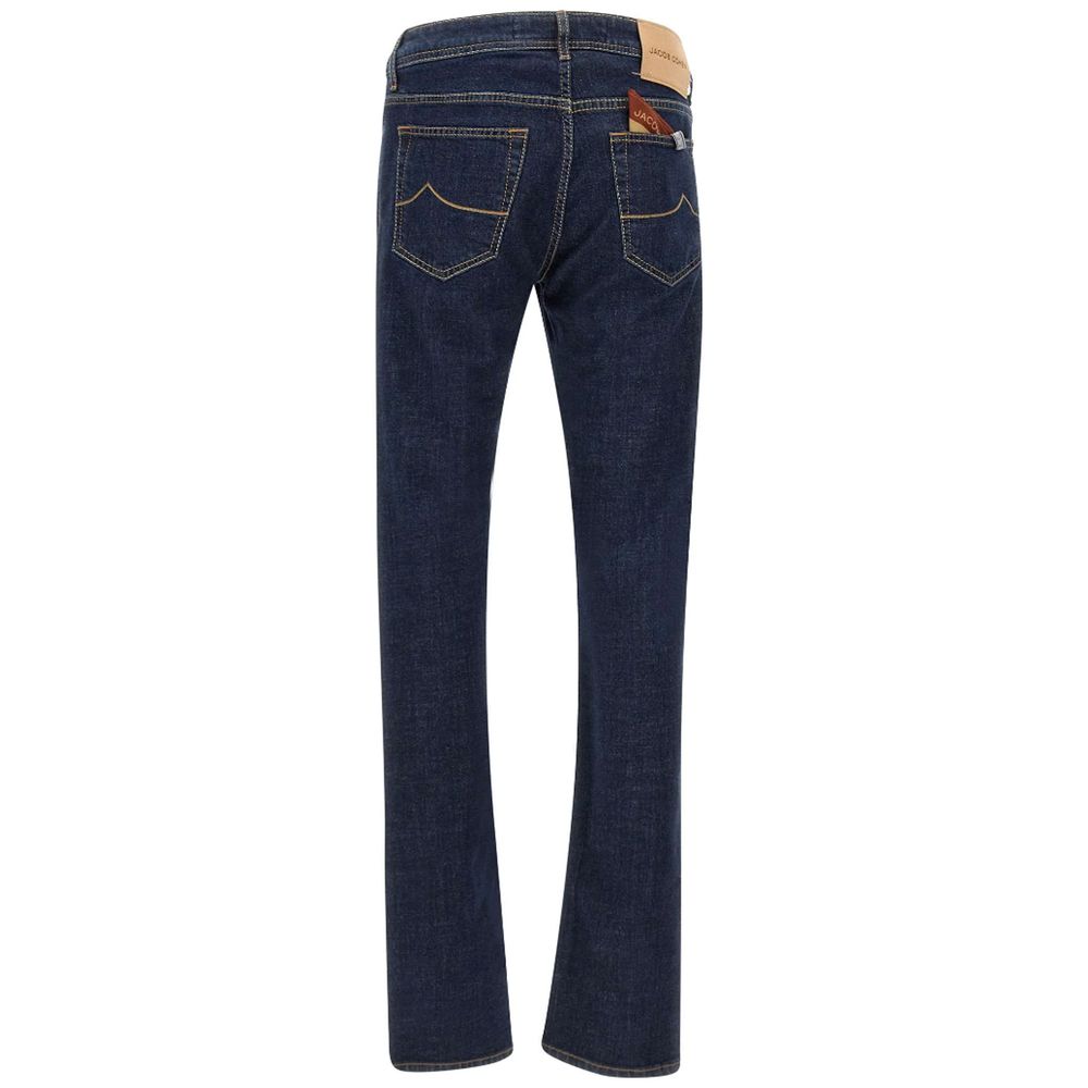 Jacob Cohen Blaue Baumwolljeans & Hose