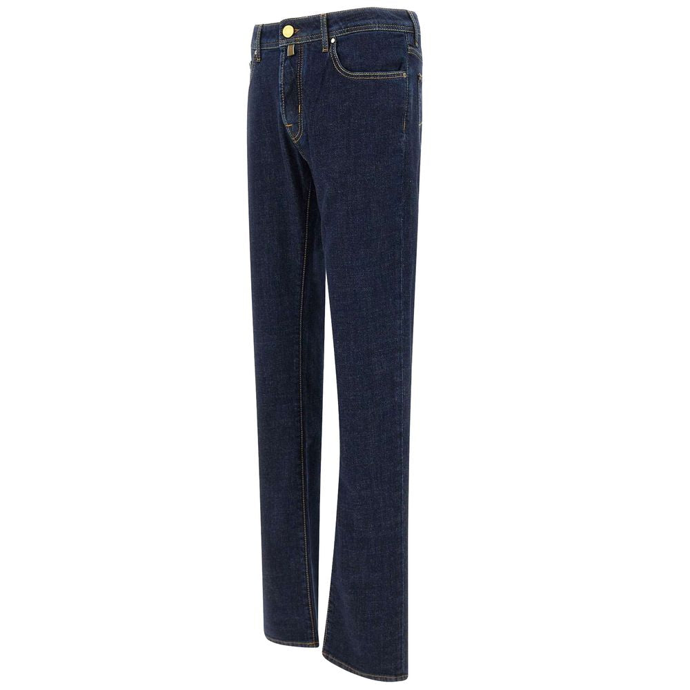 Jacob Cohen Blaue Baumwolljeans & Hose