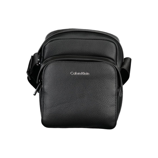 Calvin Klein Black Polyester Shoulder Bag