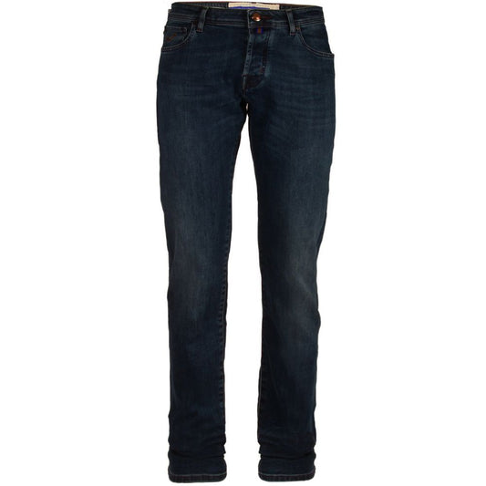 Jacob Cohen Blaue Baumwolle Herren Slim Fit Jeans