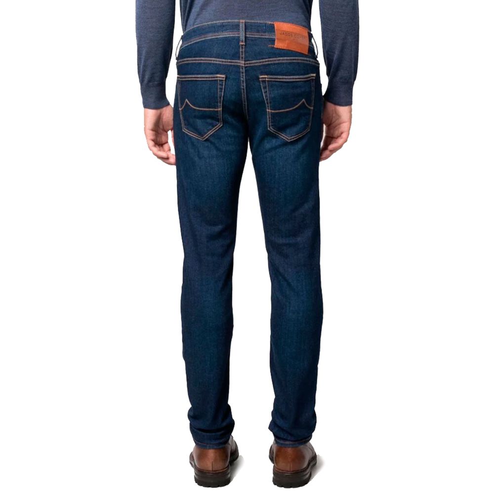 Jacob Cohen Blaue Baumwolle Männer Jeans