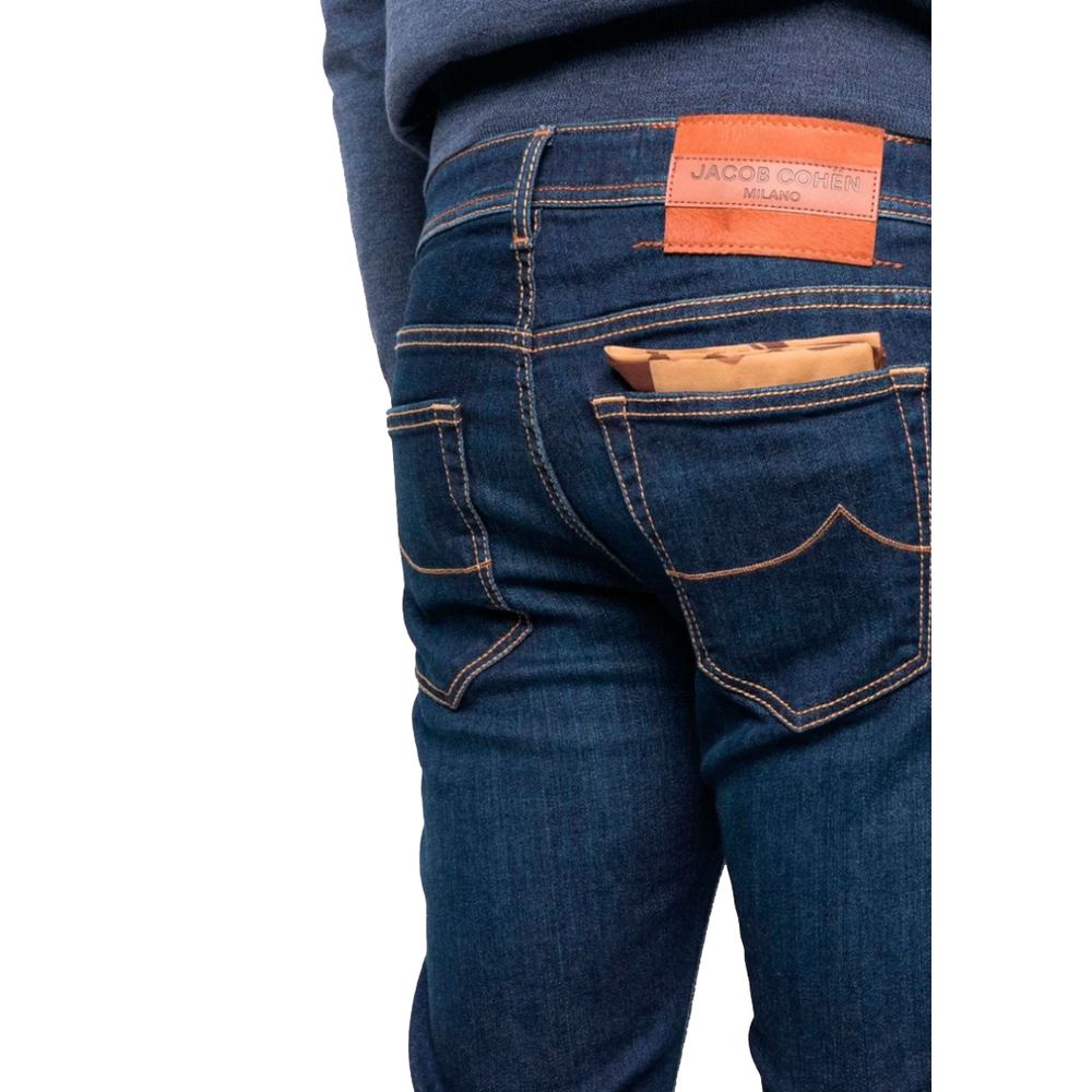 Jacob Cohen Blaue Baumwolle Männer Jeans