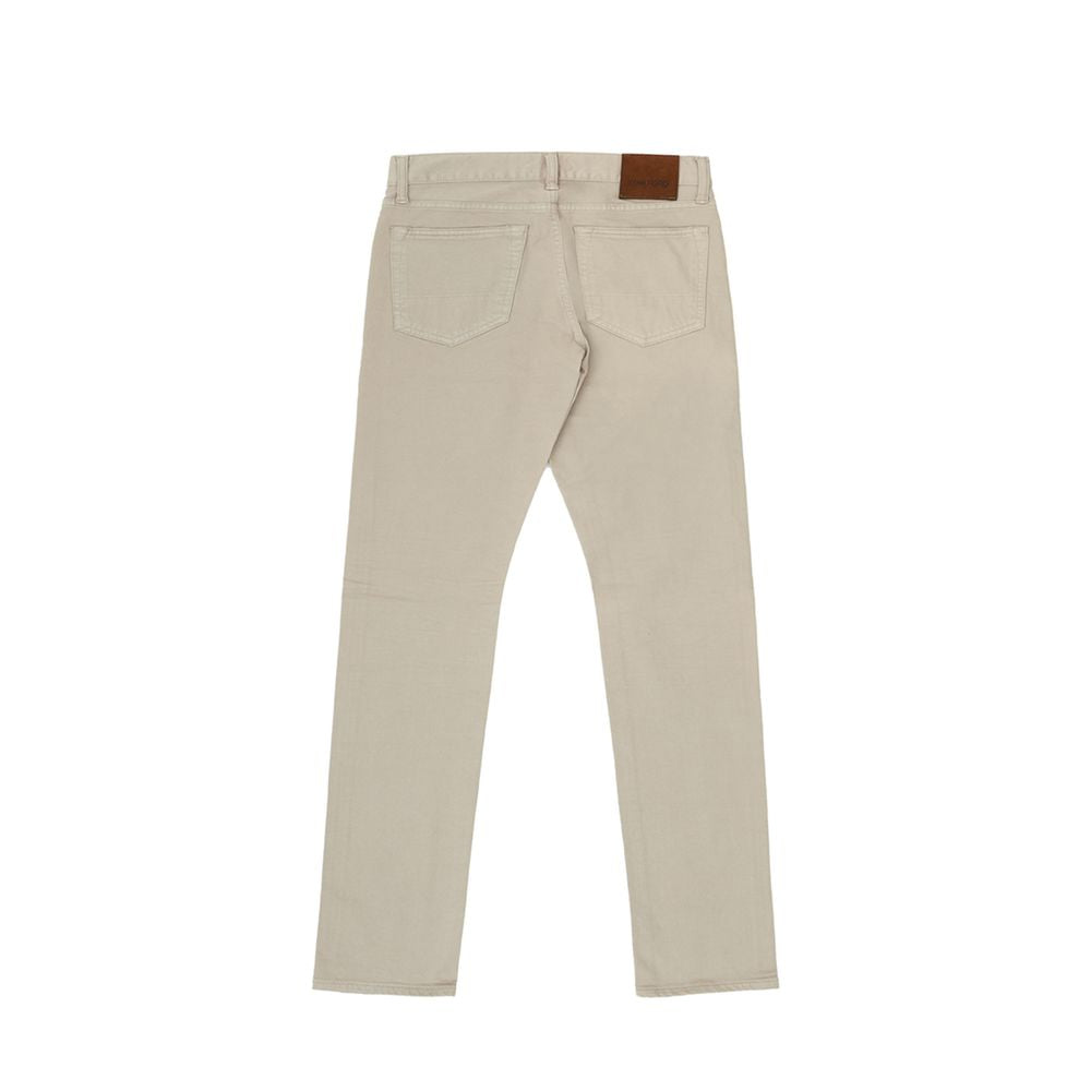 Tom Ford Beige Baumwolljeans & Hose