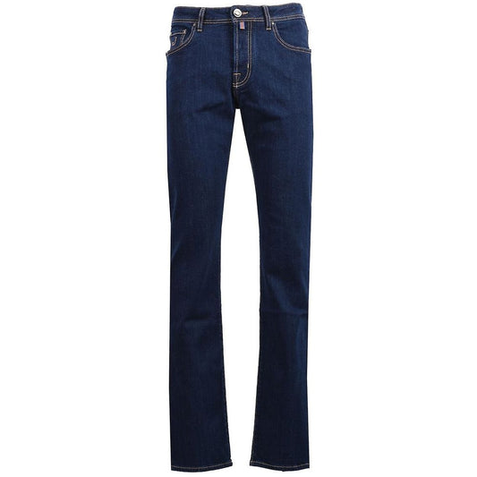 Jacob Cohen Blaue Baumwolljeans & Hose