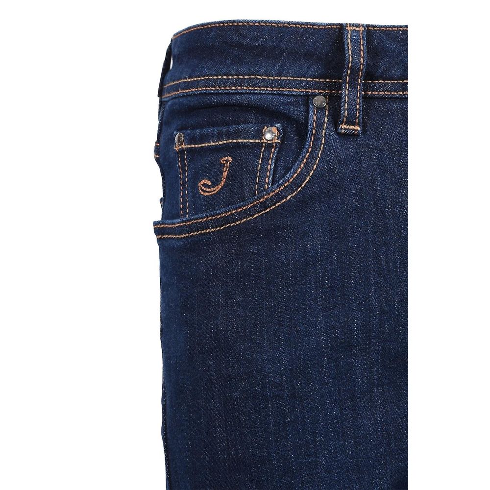 Jacob Cohen Blaue Baumwolljeans & Hose