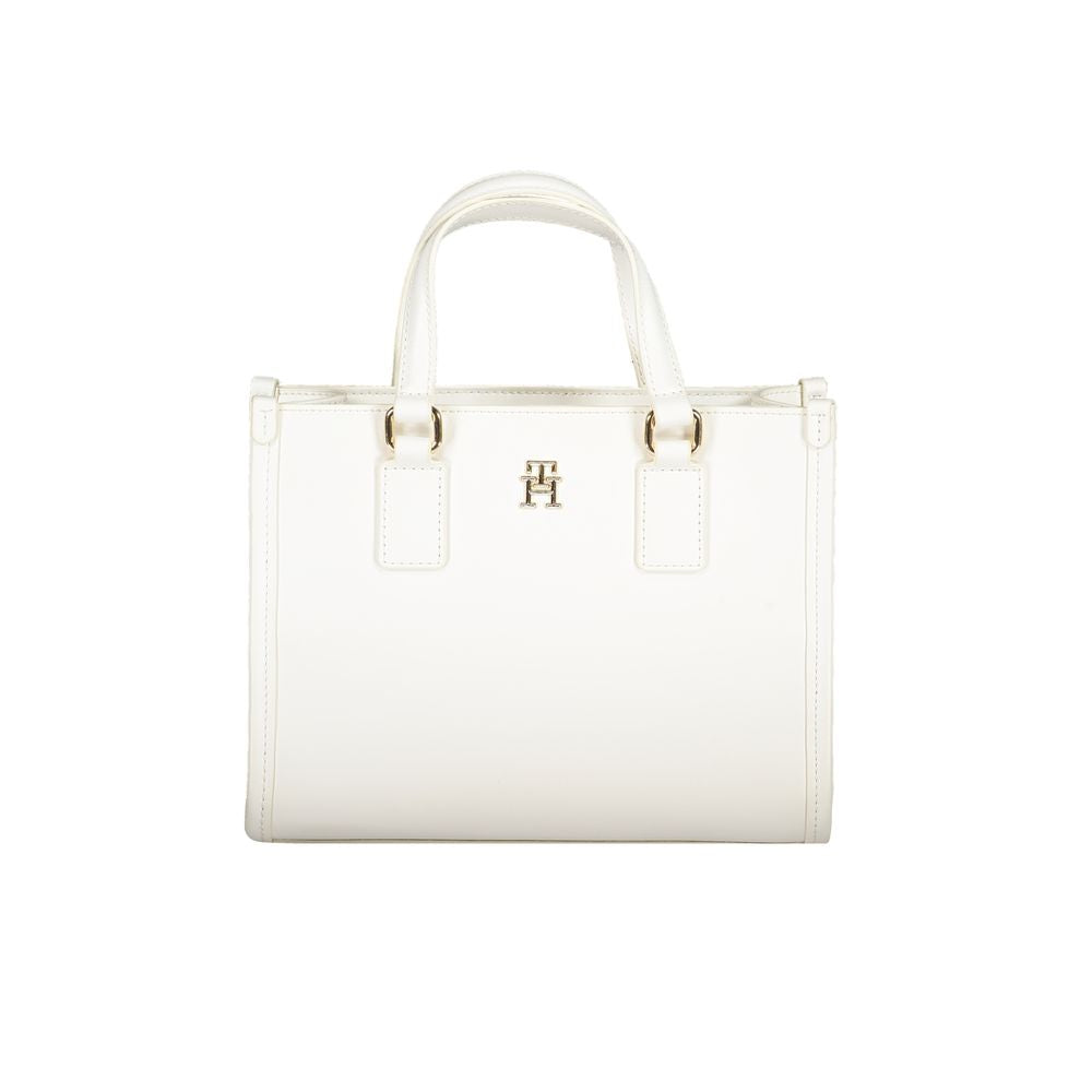 Tommy Hilfiger handbag made of white polyethylene