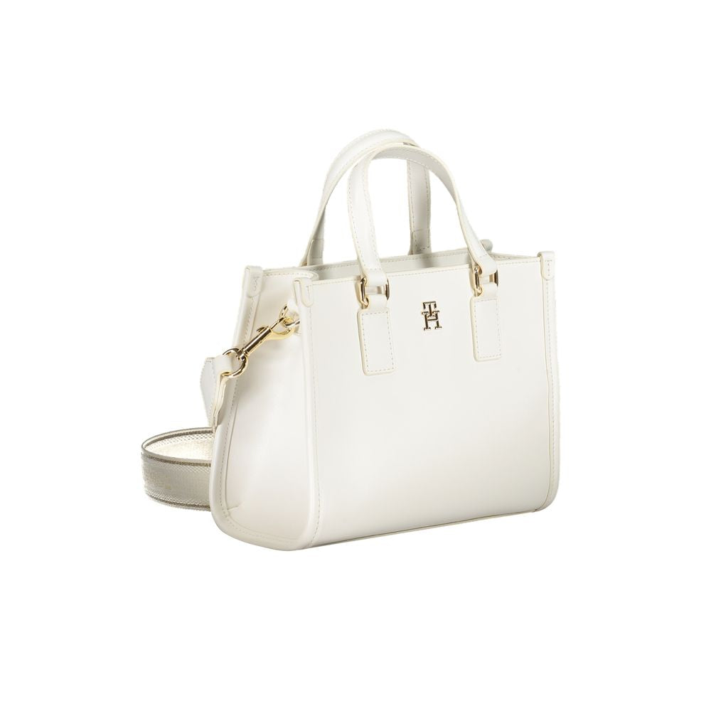 Tommy Hilfiger handbag made of white polyethylene