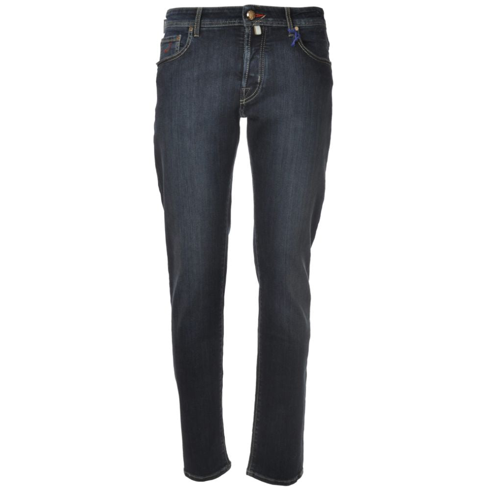 Jacob Cohen Blaue Baumwolljeans & Hose