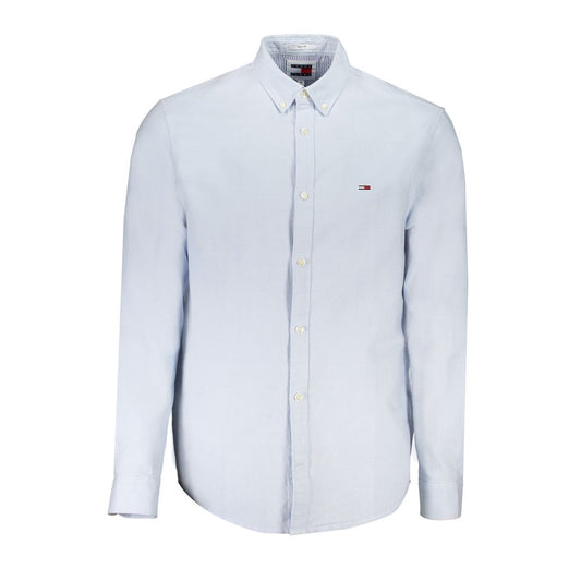 Tommy Hilfiger Light Blue Cotton Shirt