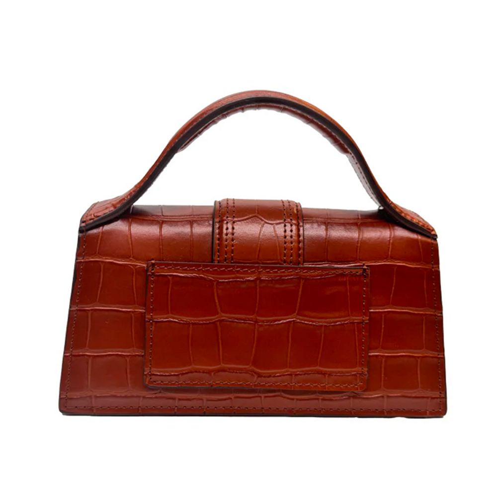 Jacquemus Brown Leather Shoulder Bag