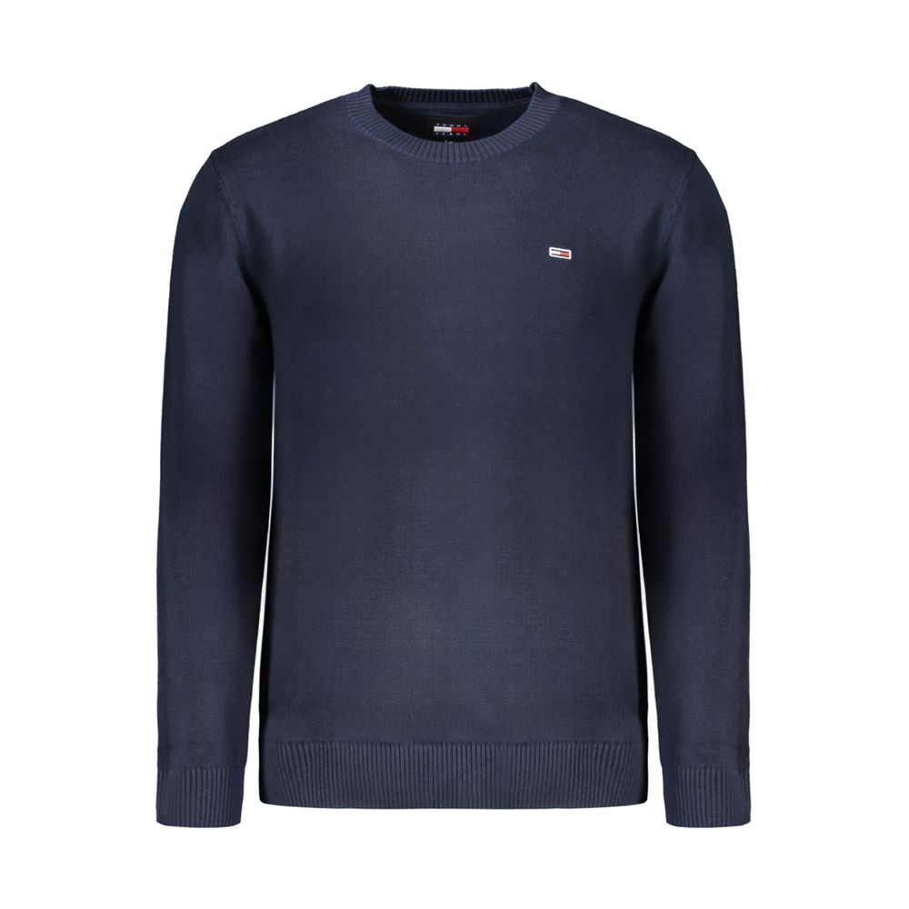 Tommy Hilfiger Blue Cotton Sweater for Men