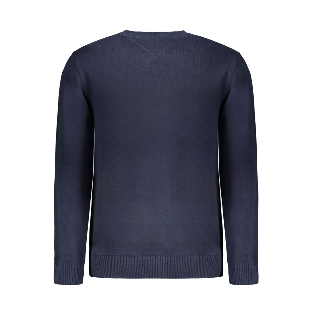 Tommy Hilfiger Blue Cotton Sweater for Men