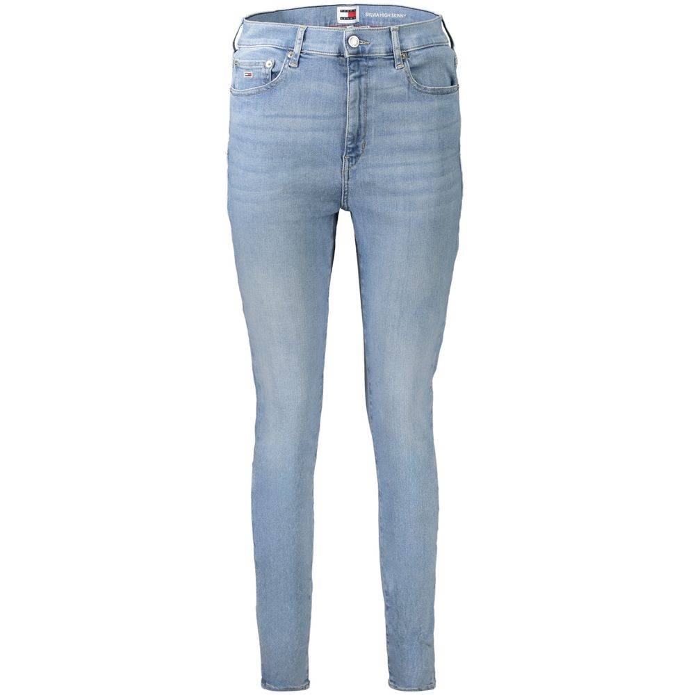 Tommy Hilfiger Hellblaue Baumwoll-Skinny-Jeans für Frauen