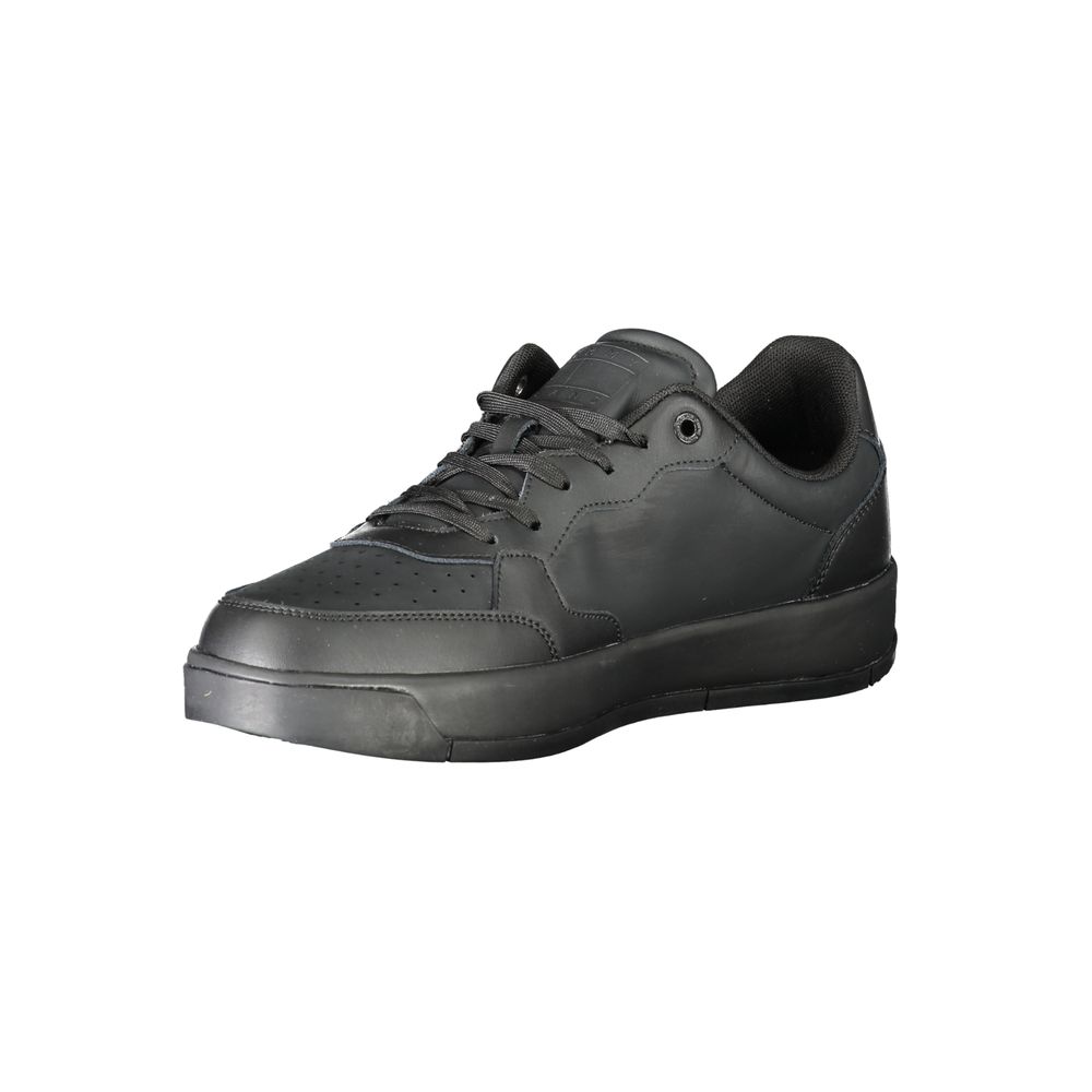 Tommy Hilfiger Black Polyethylene Men's Sneaker