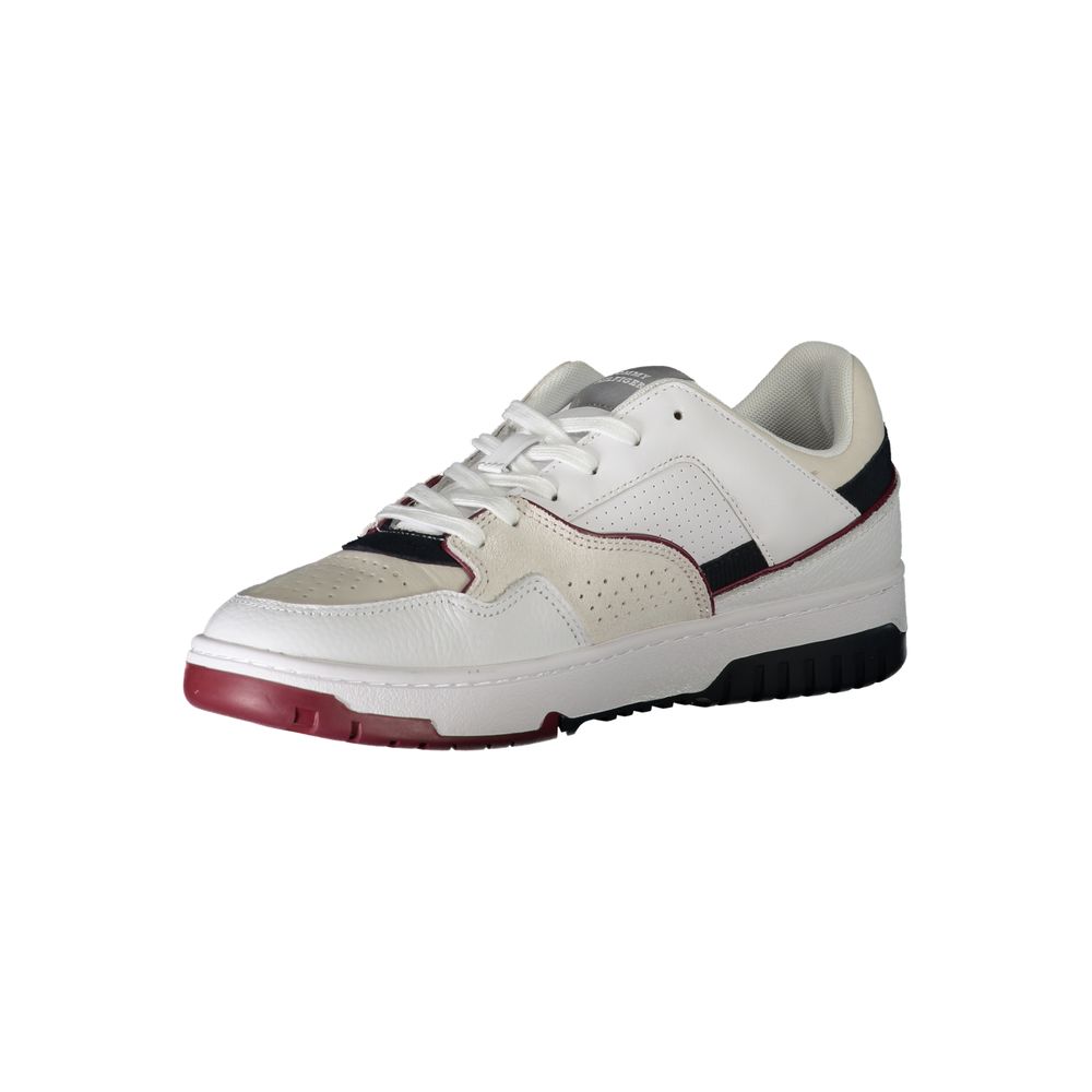 Tommy Hilfiger White Polyethylene Men's Sneakers